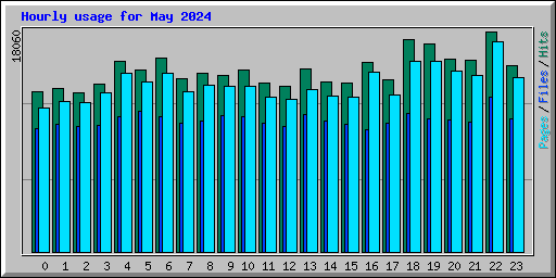 Hourly usage for May 2024